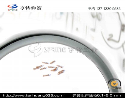 微型压力弹簧加工