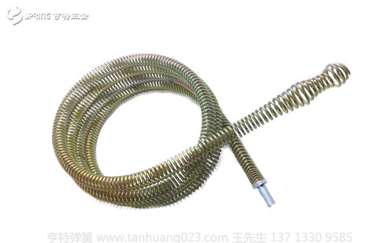 管道疏通器用弹簧 压簧