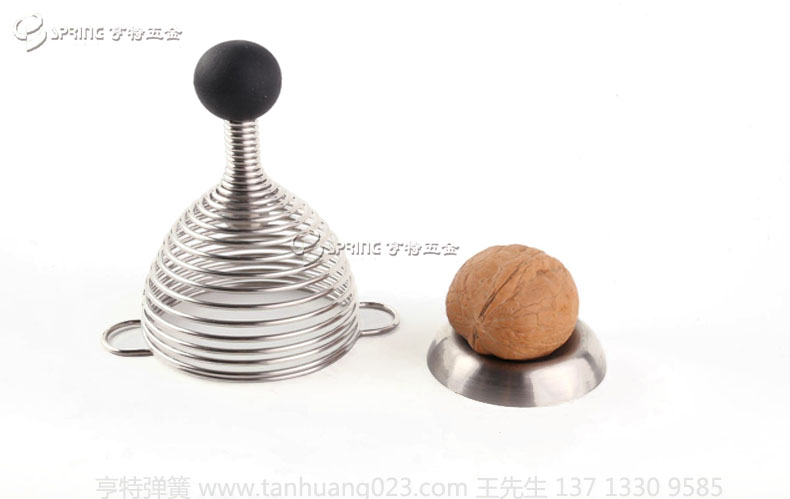 坚果开壳器弹簧