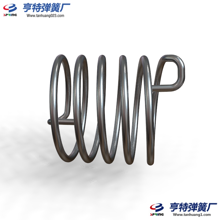 正反方向扭转的弹簧
