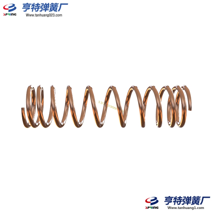 铍铜压缩弹簧 铍铜线压缩弹簧制作厂家